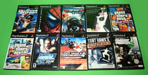 Ps2 spiele bundle x10 - spiele,