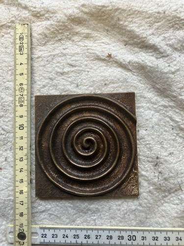 Alte bronze grabschmuck fibel - bronze,