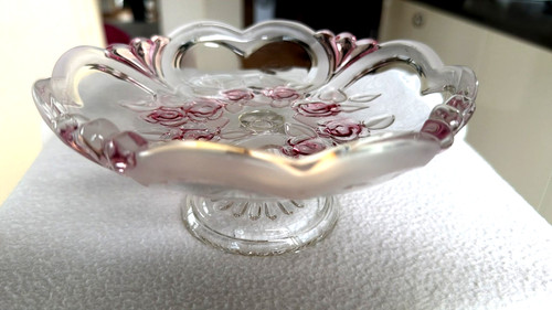 Glas schale mit - mit,