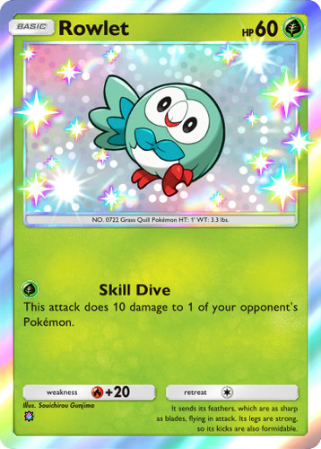 Digital rowlett shiny rare - rowlett,