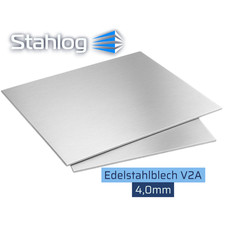 Edelstahlblech 4mm V2A