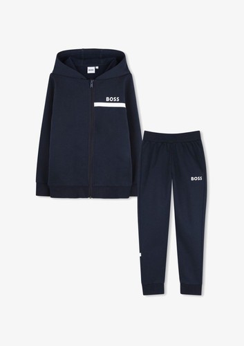 Boss kids tracksuit blau - boss, navy