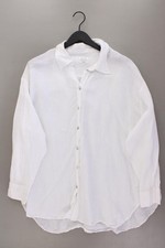 ✨ Seidensticker Leinenbluse Comfort Bluse für Damen Gr. 48, XXL Langarm weiß ✨