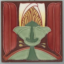Jugendstil Fliese Kachel Art