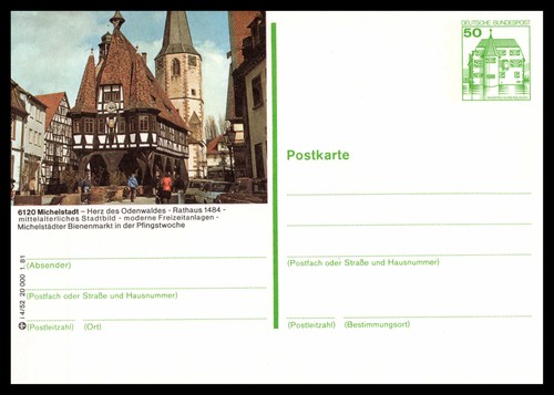 Brd ganzsache p145 - brd,