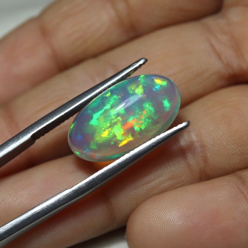 Ethiopian opal oval cab - opal,