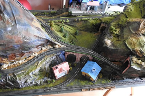 Märklin eisenbahnanlage c - h0,