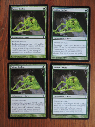 Mtg spider umbra aufstieg - umbra, 4x