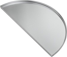 onlyfire Grillplatte Edelstahl Halbrund für Big Green Egg, Kamado Joe, Weber Kug