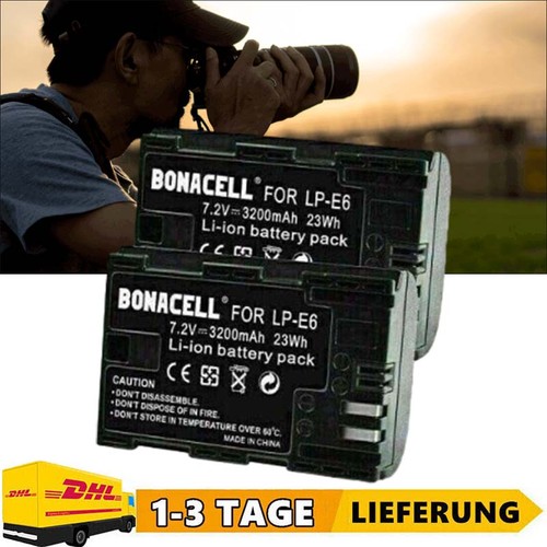 Akku batteriepack - lp-e6,