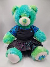 Build A Bear Tie Dye Green