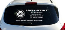 Aufkleber Reifen-Service