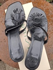 Unisa Zehentrenner Kittenheals schwarz 39