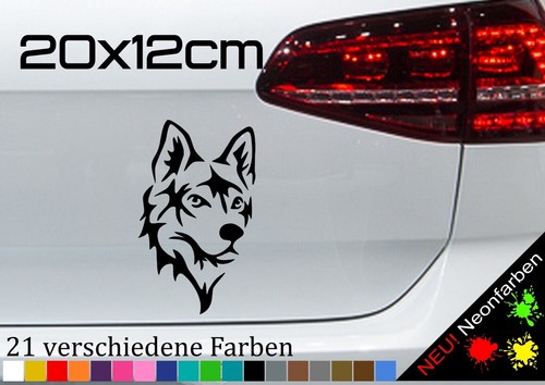 Aufkleber wolfhund tribal - wolfhund,