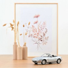 MAZDA MX-5 1989 Silver 1:18