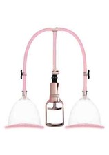 Shots Breast Pump Set Medium Rose Gold Brustpumpe Busensaugschale
