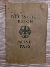 Reisepass Deutsches Reich, ausgestellt 1934