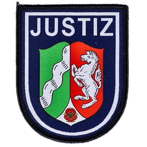 Abzeichen justiz nrw mit klett - mit,