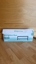Fillikid Bettgitter 135 cm Grau Punkte Rausfallschutz für Boxspringbett