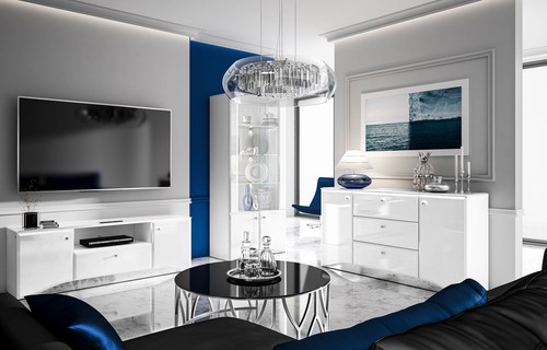 Wohnzimmer set glamour - wohnzimmer-set,