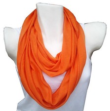 Schlauchschal Rundschal weicher Damen Herren Loop Schal Halstuch Tuch einfarbig