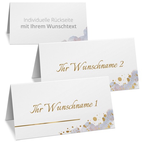 Tischkarten personalisiert - 10,