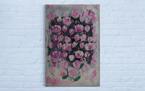 Original acryl bild gemälde - bild,