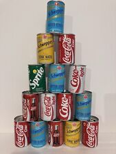 15 Mini Dosen ca. 9cm Coca Cola Sprite Schweppes Sammlung - Kein Pfand! 1990-er