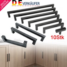 10 Stück Schwarz Möbelgriff