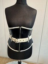 Latex Korsett Gr. XL Schwarz
