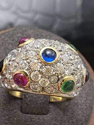 Ring diamanten 750 - diamanten, 750/18k