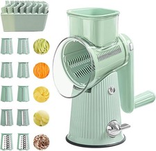 Manuelle Trommelreibe Zerkleinerer Käsereibe für Käse Kartoffel Nüsse Schokolade