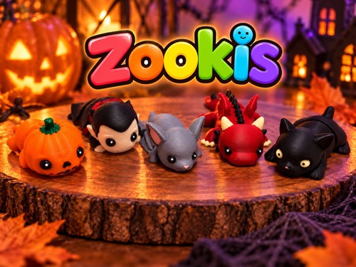 Zookis halloween 5er set - zookis,