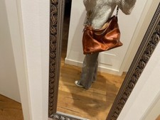 Echt Leder Reisetasche Damen - Farbe cognac - guter Zustand