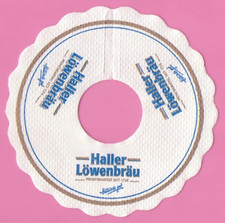 Pilsdeckchen Tropfdeckchen Haller Löwenbräu & andere 44x