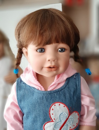 Künstlerpuppe anett monika - künstlerpuppe,