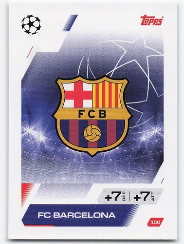 Barcelona topps match attax - topps,