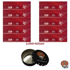 10x JPS / John Player Special King Size Filterhülsen + Zubehörartikel