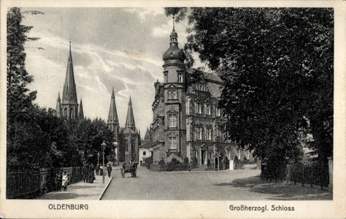 Oldenburg großherzogtum - ak,
