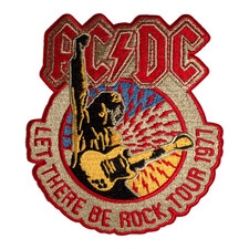 AC/DC Patch · Let There Be Rock Tour 1977