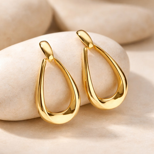 Goldene ohrringe damen - goldene,