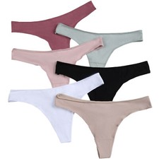 6er Set Damen String Tanga