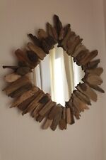 Spiegel Schwemmholz Treibholz Geschenk rustikal Unikat Deko massiv 