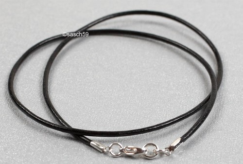 Lederkette nach mass 5mm - lederkette,