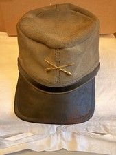 CSA Südstaaten Ledermütze Mütze General Lee Ledercap Wildleder