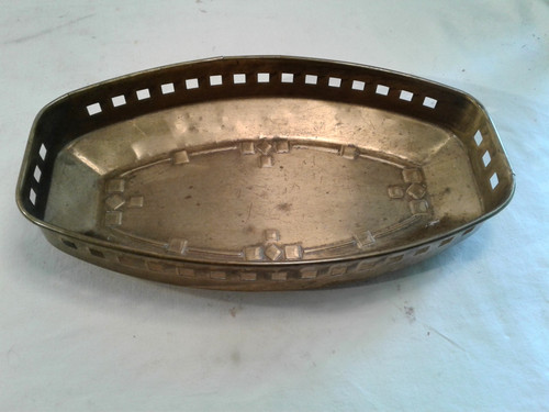 Art deco messing schale - art,