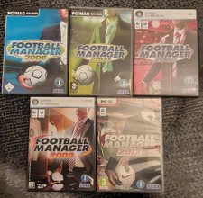 Football Manager 06,07,08,09 und 2012 Für Windows PC.