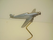 2 WK Seltenes Andenken Schreibtisch Modell ME 109 /Messerschmitt Bf 109 vor 1945