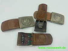 Koppelschloss Bundeswehr Bund alte Ausführung 2 Dorn f. 5cm breite Lederkoppel