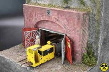 BBA B360 Grubenlok DDR Wismut Uran Bergbau H0 f 6,5 1:87 Modell Bausatz 3D Druck